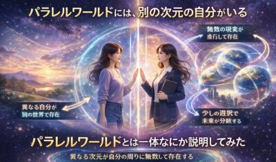 パラレルワールドには、別次元の自分がいる。