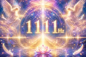 天使と光の神聖な1111hz