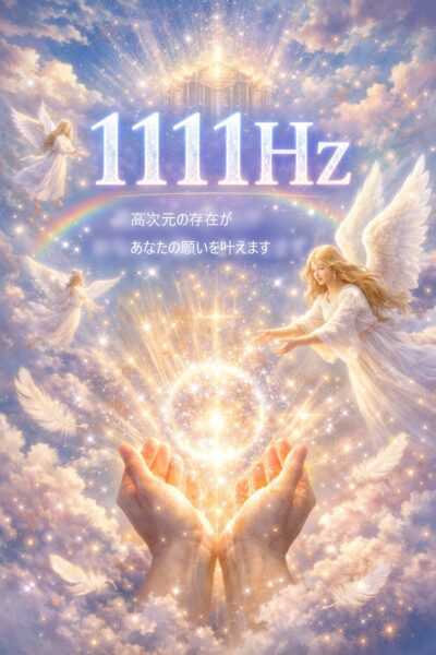 1111hzは高次元の存在や天使が、あなたの願い事を叶えていただけます。