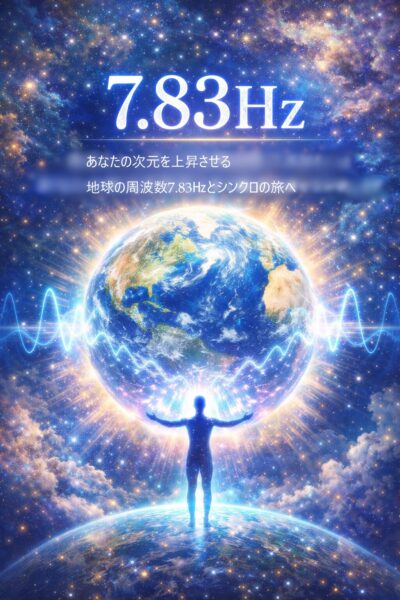 地球とシンクロする周波数「7.83hz」はあなたの次元を変化させて開運効果を生み出します。