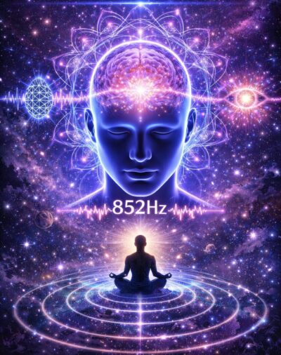 852hzは松果体を活性化し、あなたの直感力を目覚めさせる効果を持つ周波数。