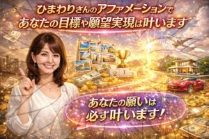 ひまわりさんのアファメーションであなたの目標や願望実現は叶います。