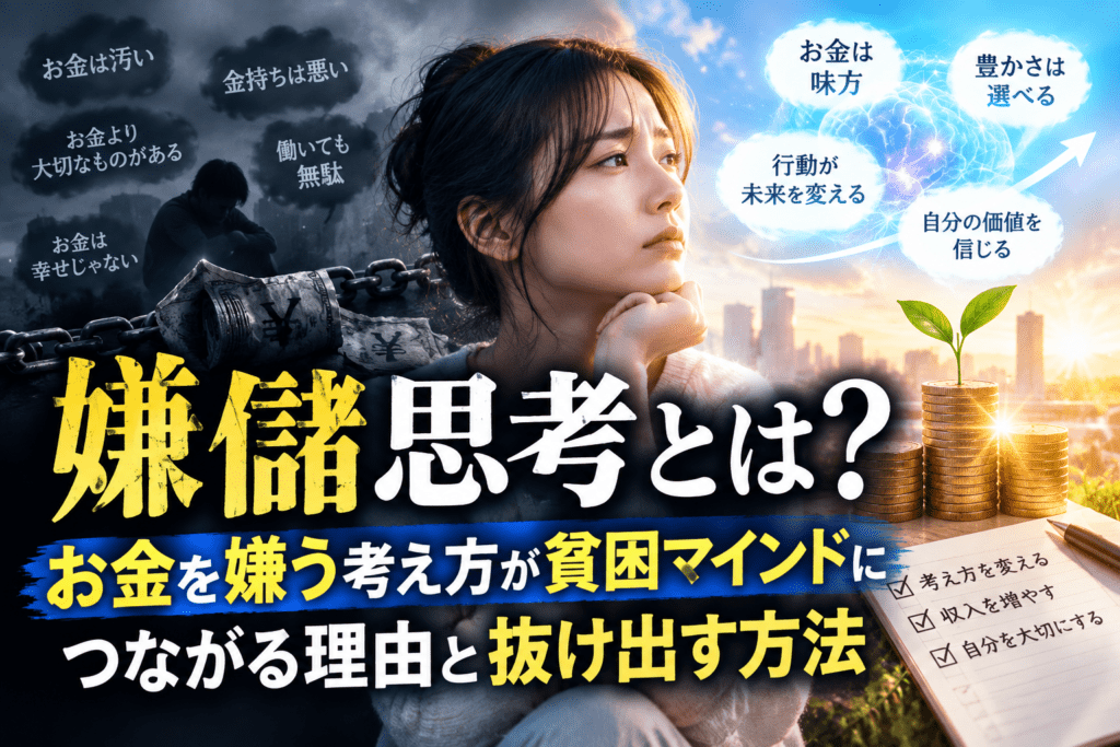 嫌儲思考から豊かさへ
