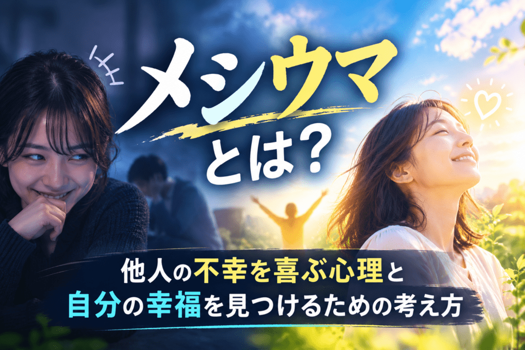 メシウマとは？心理と幸福の対比