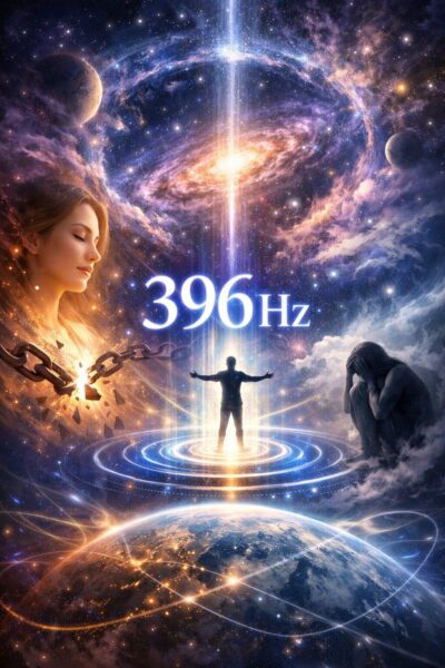 396hzの周波数が導く宇宙との繋がりと恐怖からの解放。