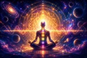 宇宙の瞑想と神聖な幾何学