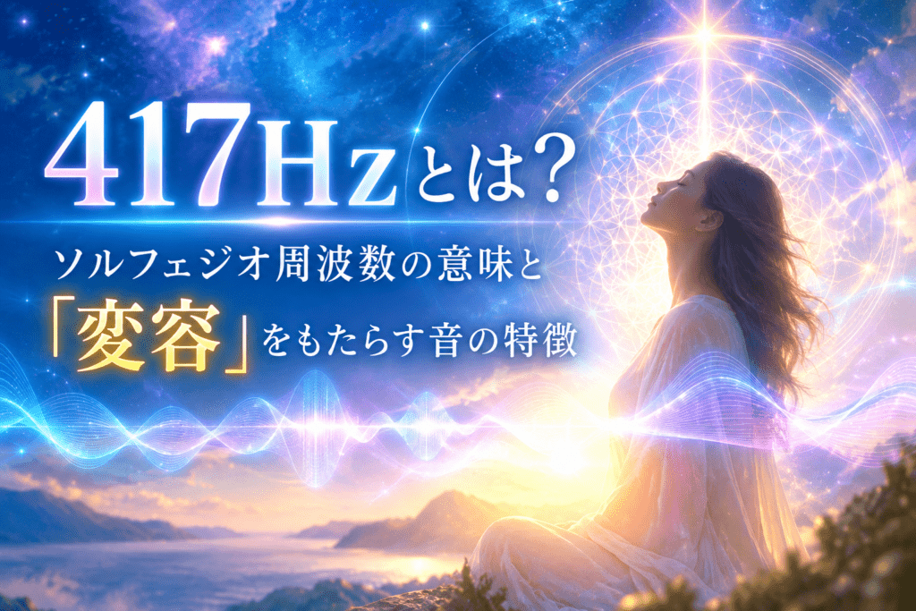 417Hzがもたらす音の変容