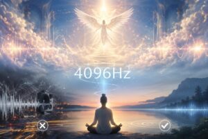 瞑想と音波の天体ビジョン4096hz