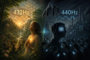 自然と管理の音の対比 432hz 440hz