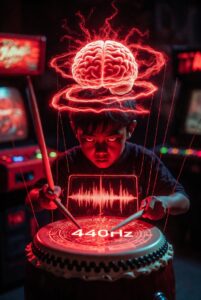 音ゲーに440hzが含まれている可能性