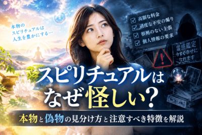 スピリチュアルの光と影