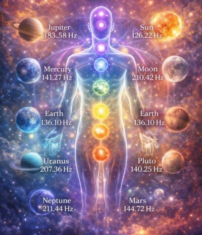 惑星の周波数が人体に与える影響について。大宇宙の自然の音で強運の毎日を始めよう。