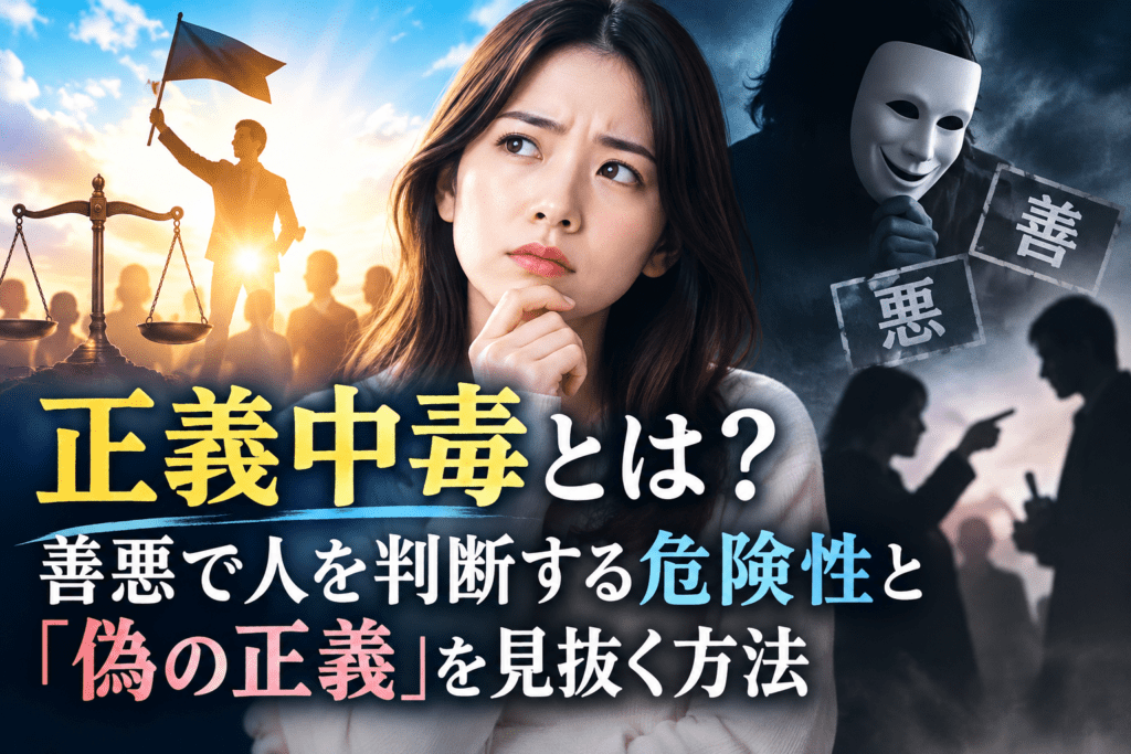 正義中毒と偽の正義