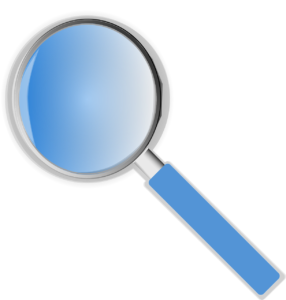 magnifying glass, lens, loupe, close-up, zoom, examine, hint, blue, detective, details, examine, examine, hint, hint, hint, hint, hint