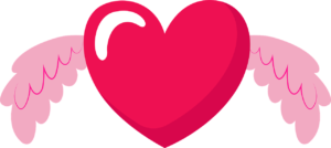 heart, wings, love, cute, icon, romantic