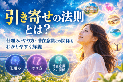 引き寄せの法則を学ぶ幻想的な朝焼け