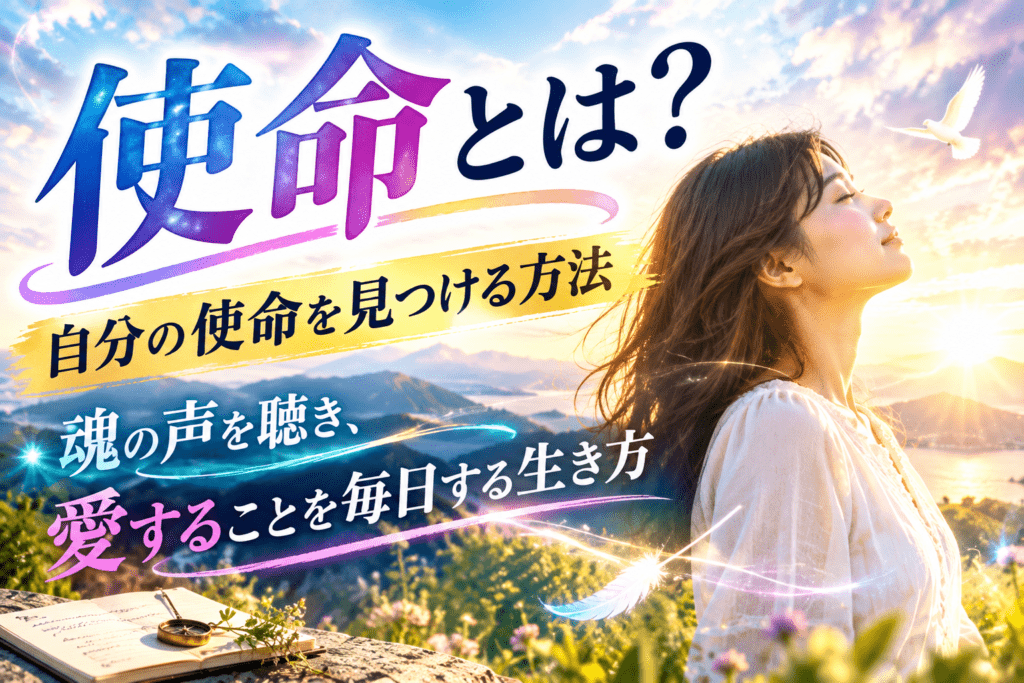 使命を見つける光の旅
