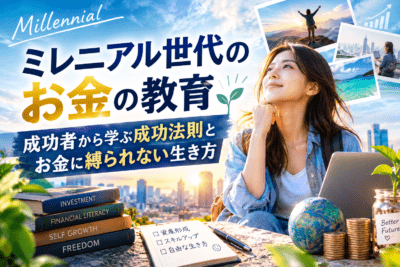ミレニアル世代のお金の教育と自由な未来