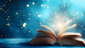 ai generated, book, magic, glow, imagination, mystery, reading, magical world, fairy tale, knowledge, sparkle, light and shadow, literature, magic story, enchanting, magical elements, fantasy