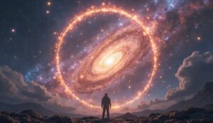 ai generated, universe, space, galaxy, planet, nature, sky, astronomy, world, circle