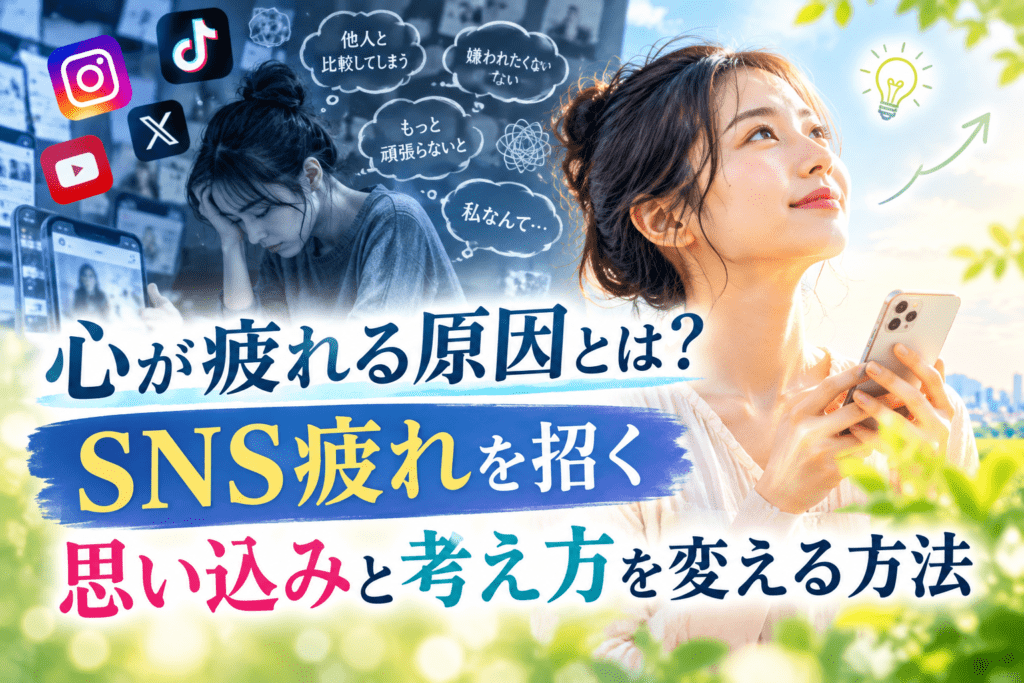 SNS疲れから心を解放する方法