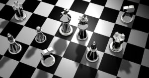 chess, figures, chess pieces, strategy, chess board, board game, king and queen, checkmate, playing chess, play, black and white, 3d, rendering, chess, chess, chess, chess, chess, strategy, strategy