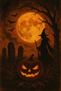 ai generated, halloween, coloring, coloring page, cute