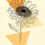 sunflower, nature, background, drawing, art, iphone wallpaper, sunflower, sunflower, sunflower, sunflower, sunflower