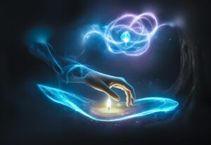 ai generated, hand, magic, flame, candle, heat, hand, hand, hand, hand, hand, magic, magic