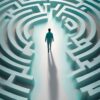 ai generated, maze, psychology, mind, pathway, thoughts, brain, confusion, lost, complicated, life, journey, path, uncertainty, navigate, person, walking, dissociated, trauma, compartments, maze, maze, maze, maze, maze, brain, uncertainty, trauma, trauma, trauma