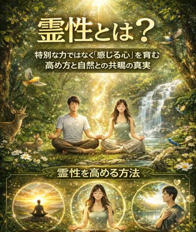 【霊性とは?】特別な力ではなく「感じる心」を育む高め方と自然との共鳴の真実