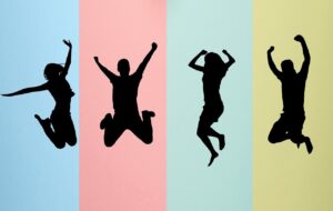 silhouette, jump, people, friends, group, jumping, happy, man, woman, colors, active, life, joy, jump, jump, jump, jump, jump, jumping