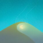 desert, moon, hand, stars, night sky, starry, night, moonlight, nature, sand dunes, sahara, surreal, imagination, dream, fantasy, creativity, painting, art