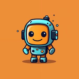 ai generated, robot, android, logo, future, 3d, icon, technology