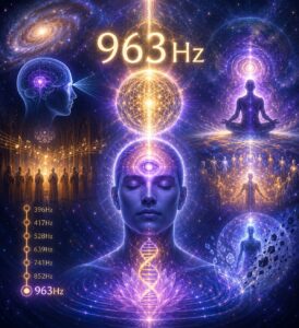 神聖な周波数と瞑想の宇宙 963Hz