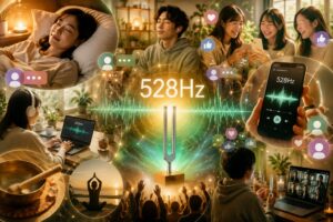 528Hzの音の共鳴