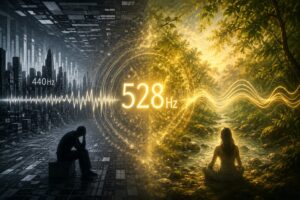 音の波動と心の調和　440Hz　528Hz