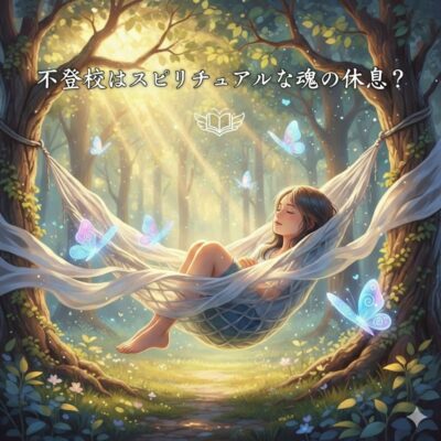 自然の中で心を整える不登校の子ども