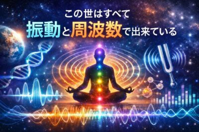 この世はすべて振動と周波数で出来ている。
