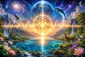 幻想的な宇宙の風景