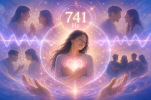 癒しの周波数と心の光 741hz