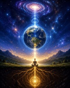 地球と宇宙を繋ぐ瞑想