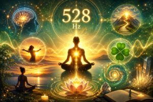 霊的な瞑想の光の世界 528hz