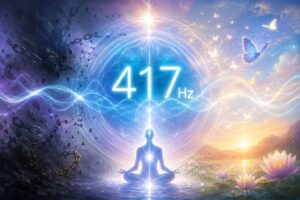 瞑想と癒しの宇宙風景「417Hz」