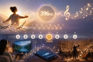 音楽と光の調和 396hz
