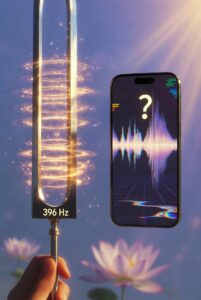 396hz　Youtube　音叉