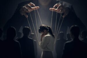操り人形の影