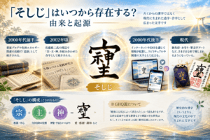 「そしじ」の起源と現代への歩み