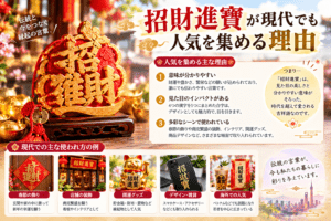 招財進寶、現代に息づく縁起の言葉