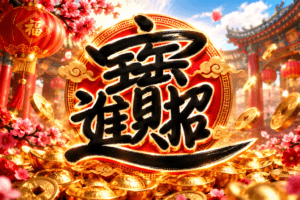 招財進寶の華やか春節飾り